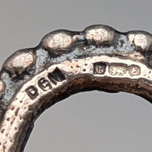 1979年英國復古皇冠吊墜項鍊 GDM